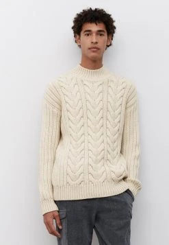 Marc O'Polo Strickpullover - Linen White | Herren