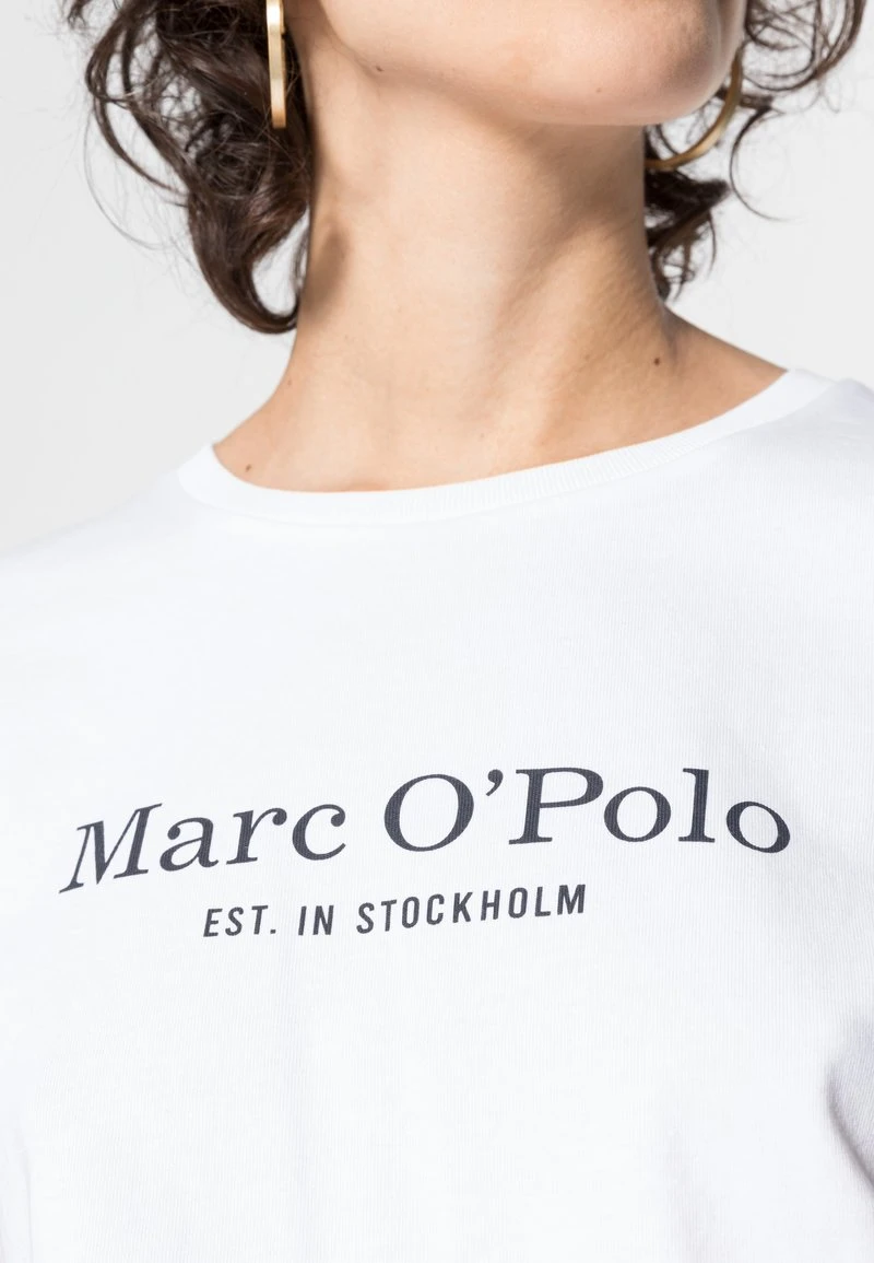 Marc O'Polo Damen T-Shirt Basic - White 5 Marc O'Polo Damen T-Shirt Basic - White – Bild 5