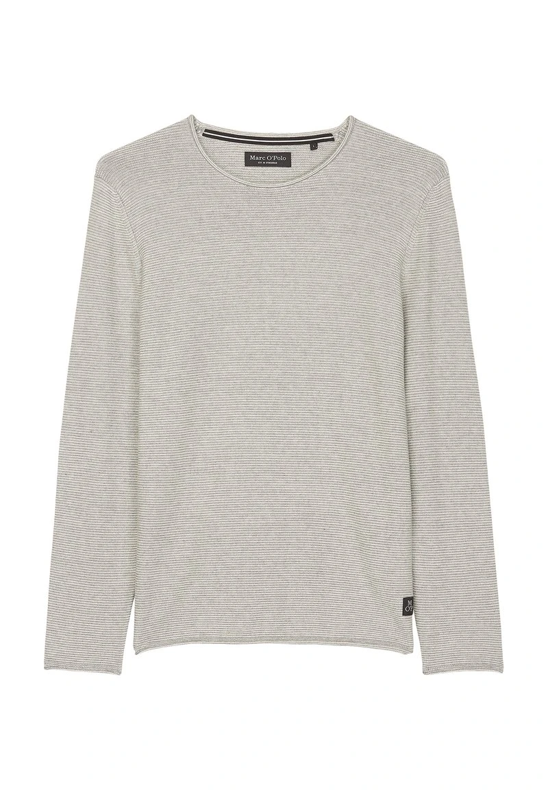 Marc O'Polo Herren Strickpullover - Grey Melange 6 Marc O'Polo Herren Strickpullover - Grey Melange – Bild 6
