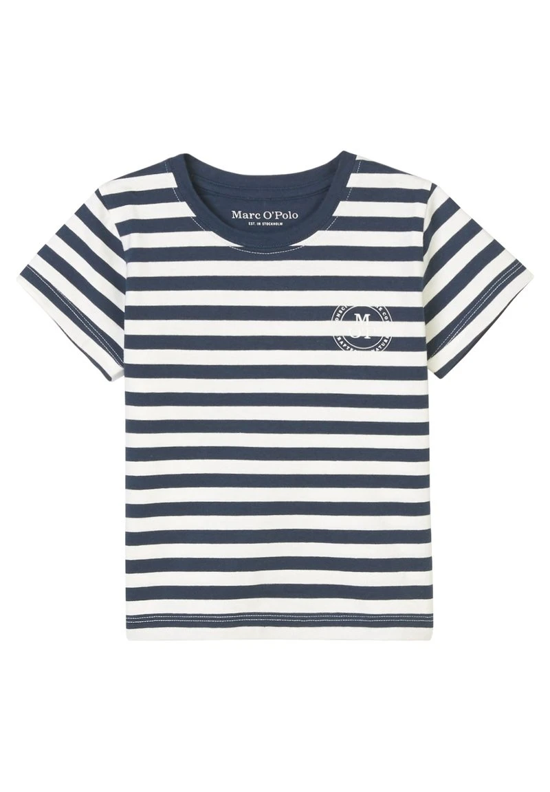 Marc O'Polo Kinder T-Shirt Print - Washed Blue 1 Marc O'Polo Kinder T-Shirt Print - Washed Blue