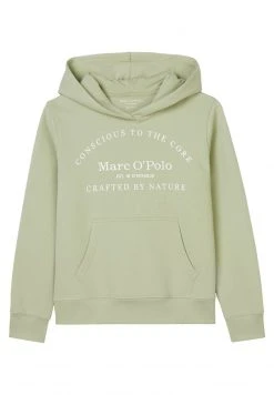 Marc O'Polo MIT WORDING-PRINT - SALTY WHITE - Kapuzenpullover - Mint | Kinder