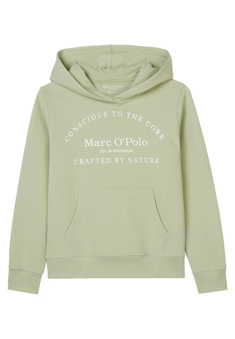 Marc O'Polo MIT WORDING-PRINT - SALTY WHITE - Kapuzenpullover - Mint | Kinder 1 Marc O'Polo MIT WORDING-PRINT - SALTY WHITE - Kapuzenpullover - Mint | Kinder