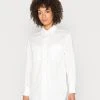 Marc O'Polo BLOUSE LONG SLEEVE KENT COLLAR - Bluse - Salty White | Damen