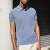 Marc O'Polo SHORT SLEEVE EMROIDERY - Poloshirt - Moon Stone | Herren