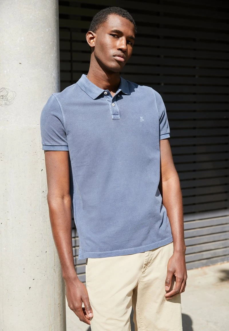 Marc O'Polo SHORT SLEEVE EMROIDERY - Poloshirt - Moon Stone | Herren 1 Marc O'Polo SHORT SLEEVE EMROIDERY - Poloshirt - Moon Stone | Herren