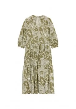 Marc O'Polo Damen POPELINE - Maxikleid - Multi