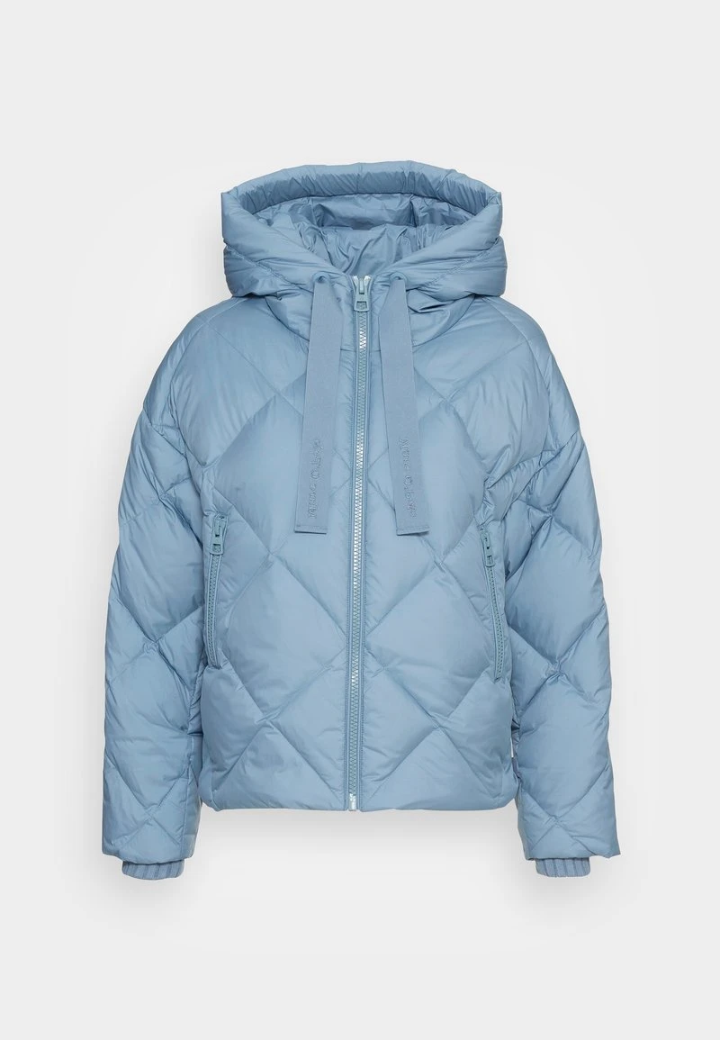 Marc O'Polo PUFFER JACKET DIAMOND QUILTING BIG FIX HOOD - Daunenjacke - Fall Sky | Damen 4 Marc O'Polo PUFFER JACKET DIAMOND QUILTING BIG FIX HOOD - Daunenjacke - Fall Sky | Damen – Bild 4