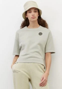 Marc O'Polo Damen T-Shirt Basic - Morning Dew