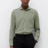 Marc O'Polo LANGARM TWILL - Hemd - Multi/fermented Fern | Herren