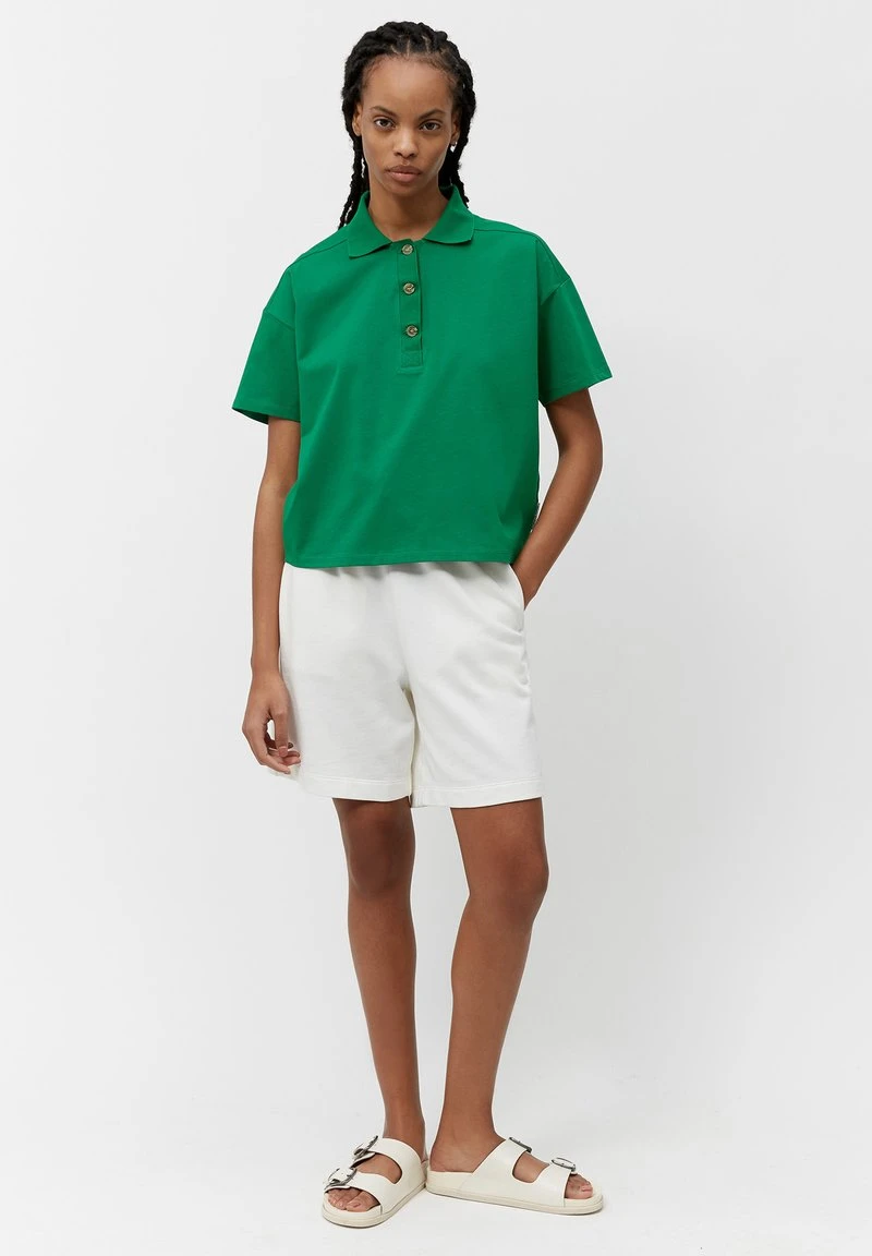 Marc O'Polo Damen Poloshirt - Preppy Green 2 Marc O'Polo Damen Poloshirt - Preppy Green – Bild 2