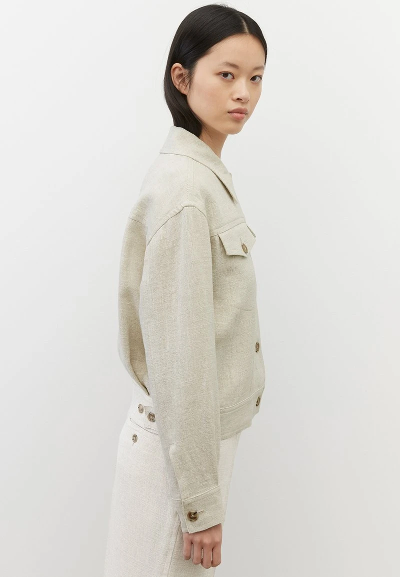 Marc O'Polo Leichte Jacke - Beige | Damen 4 Marc O'Polo Leichte Jacke - Beige | Damen – Bild 4