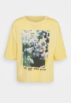 Marc O'Polo SHORT SLEEVE - T-Shirt Print - Yellow | Damen
