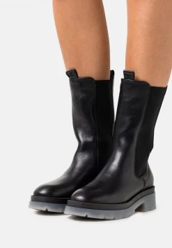 Marc O'Polo FILIPPA - Plateaustiefel - Black/translucent | Damen