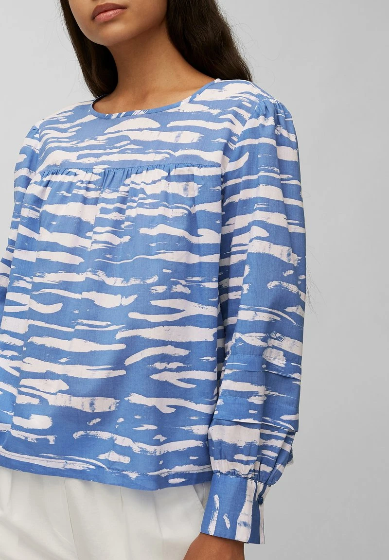 Marc O'Polo Bluse - Blue | Damen 4 Marc O'Polo Bluse - Blue | Damen – Bild 4
