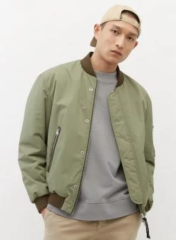 Marc O'Polo AUS RECYCELTER QUALITÄT - Bomberjacke - Olive | Herren