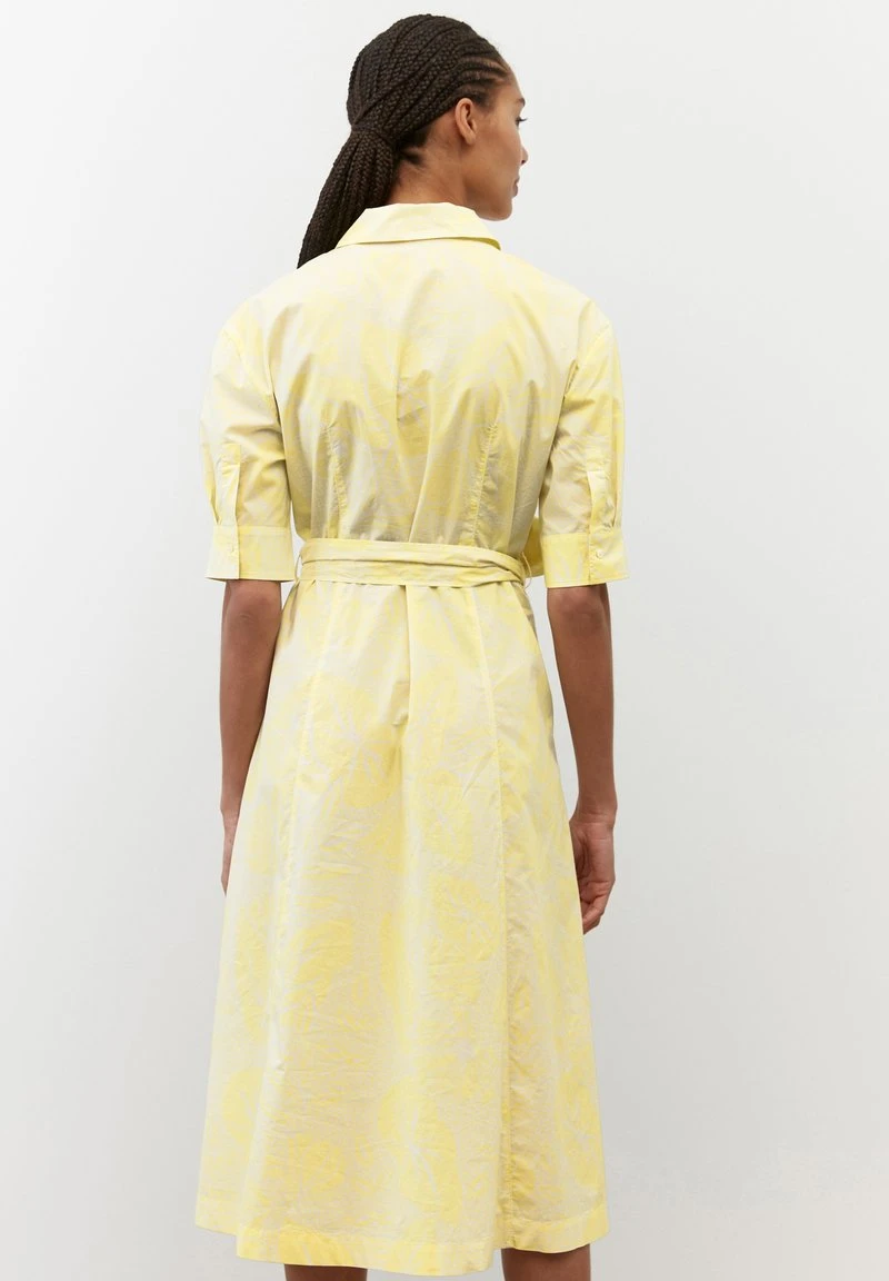 Marc O'Polo Damen PAPERTOUCH POPELINE - Blusenkleid - Yellow 2 Marc O'Polo Damen PAPERTOUCH POPELINE - Blusenkleid - Yellow – Bild 2