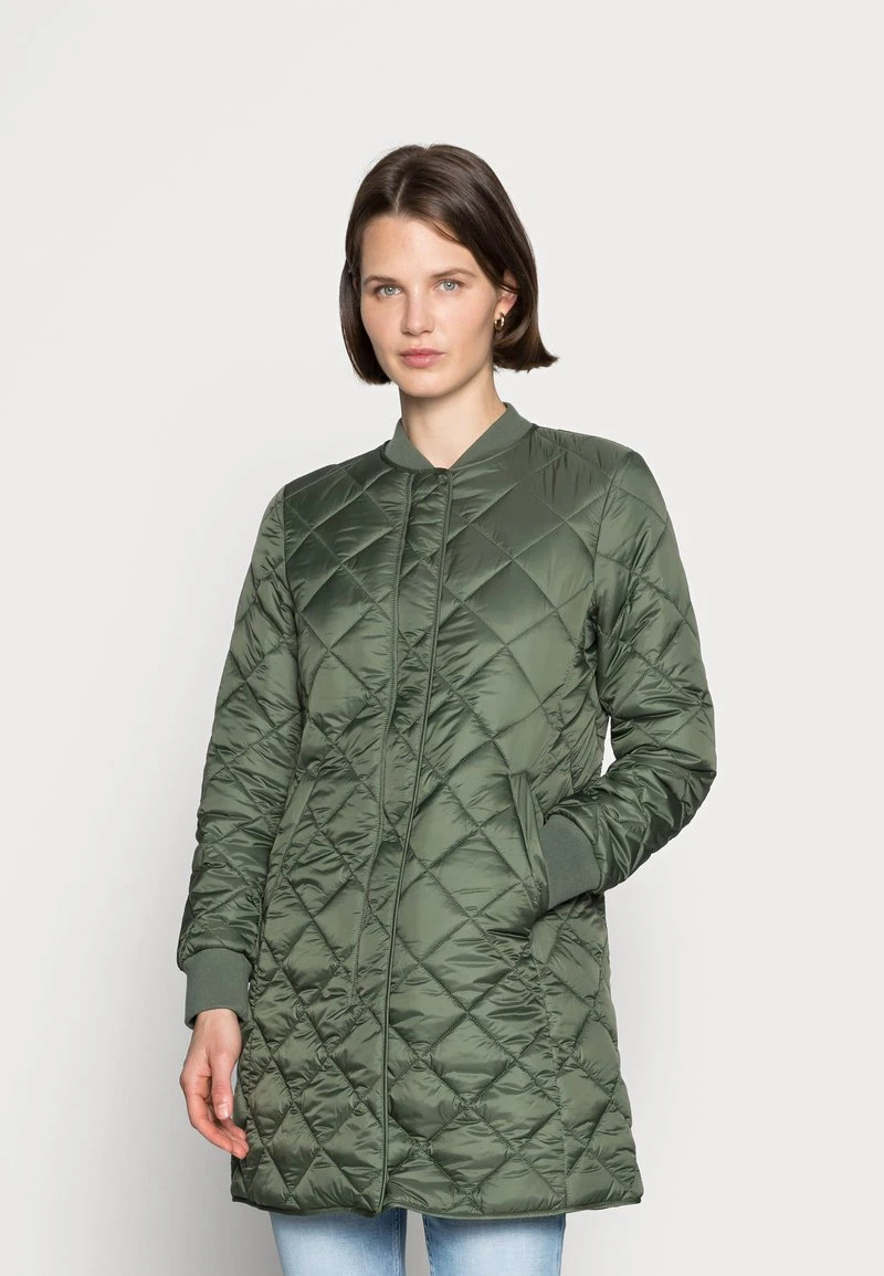 Marc O'Polo COAT QUILTED THERMORE PADDING REGULAR FIT WELT POCKETS - Kurzmantel - Fresh Moss | Damen 1 Marc O'Polo COAT QUILTED THERMORE PADDING REGULAR FIT WELT POCKETS - Kurzmantel - Fresh Moss | Damen