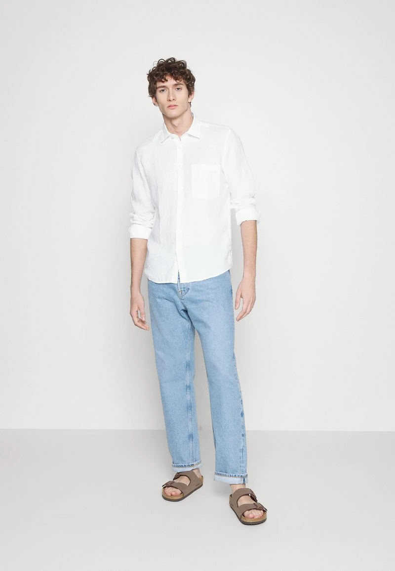 Marc O'Polo KENT COLLAR LONG SLEEVE ONE BIGGER CHEST POCKET STYLE - Hemd - White | Herren 2 Marc O'Polo KENT COLLAR LONG SLEEVE ONE BIGGER CHEST POCKET STYLE - Hemd - White | Herren – Bild 2