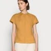 Marc O'Polo BLOUSE CREW NECK - Hemdbluse - Sweet Corn | Damen