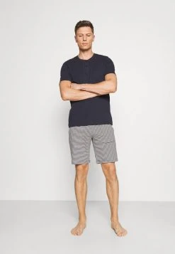 Marc O'Polo LOUNGE HENLEY - Pyjama - Nachtblau | Herren