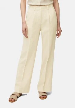 Marc O'Polo Damen Stoffhose - Summer Taupe