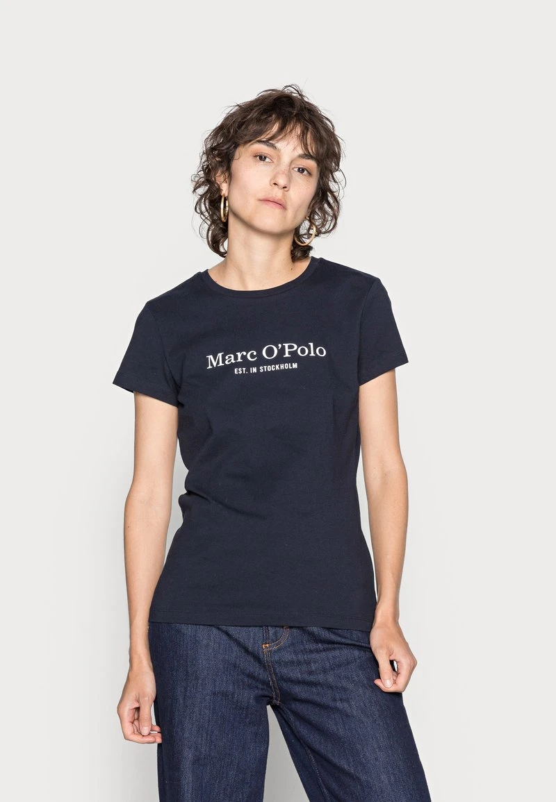 Marc O'Polo T-Shirt Basic - Night Sky | Damen 1 Marc O'Polo T-Shirt Basic - Night Sky | Damen