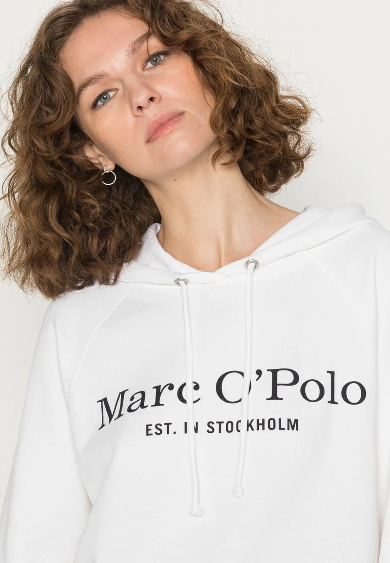 Marc O'Polo RAGLAN SLEEVE HOODED - Sweatshirt - Paper White | Damen 5 Marc O'Polo RAGLAN SLEEVE HOODED - Sweatshirt - Paper White | Damen – Bild 5