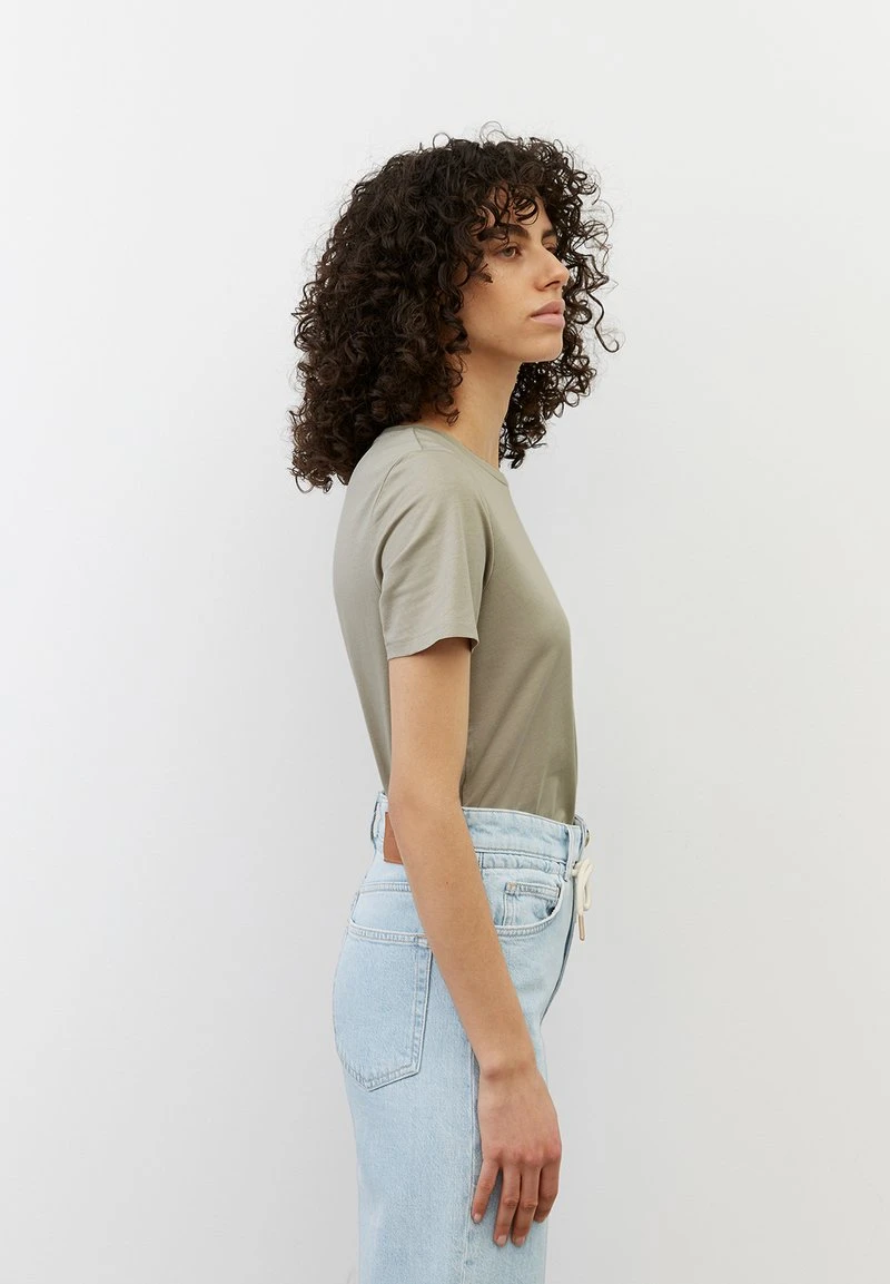 Marc O'Polo T-Shirt Basic - Herbal Steam | Damen 4 Marc O'Polo T-Shirt Basic - Herbal Steam | Damen – Bild 4