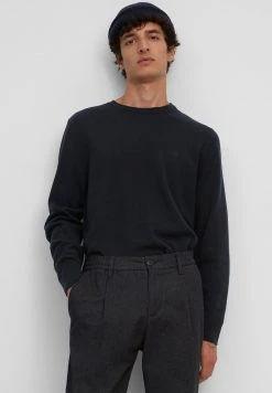 Marc O'Polo HOCHWERTIGER MIX - Strickpullover - Total Eclipse | Herren