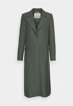 Marc O'Polo COAT BOILED LONG SIDE SLITS PATCHED POCKETS - Klassischer Mantel - Fresh Moss | Damen -Marc O'Polo Verkäufe d260497b22b545eda581433605e65041