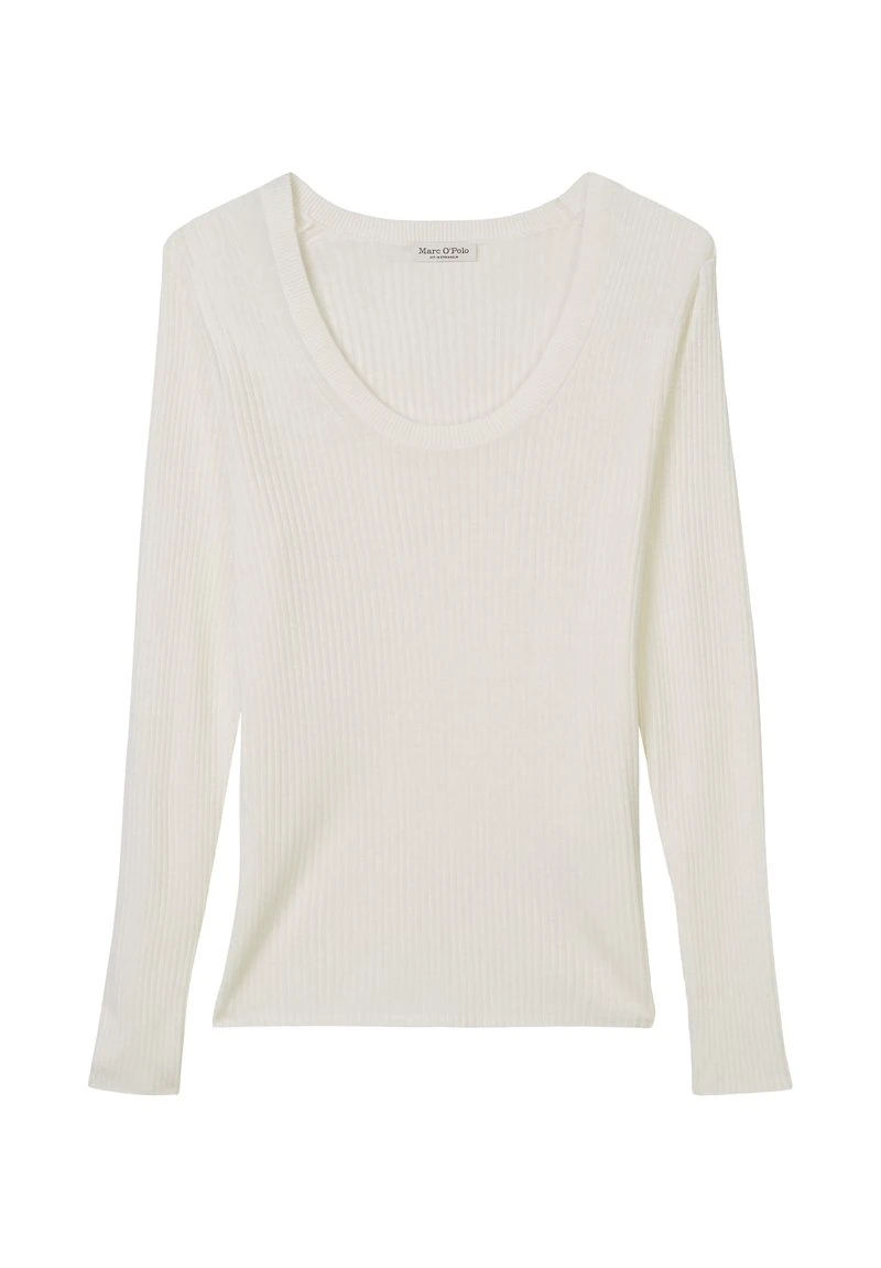 Marc O'Polo LONGSLEEVE - Strickpullover - Salty White | Damen 6 Marc O'Polo LONGSLEEVE - Strickpullover - Salty White | Damen – Bild 6