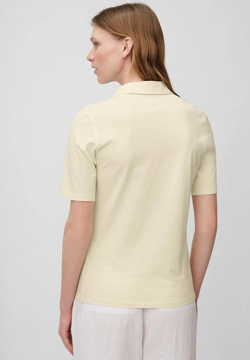 Marc O'Polo Damen Poloshirt - Summer Taupe 3 Marc O'Polo Damen Poloshirt - Summer Taupe – Bild 3