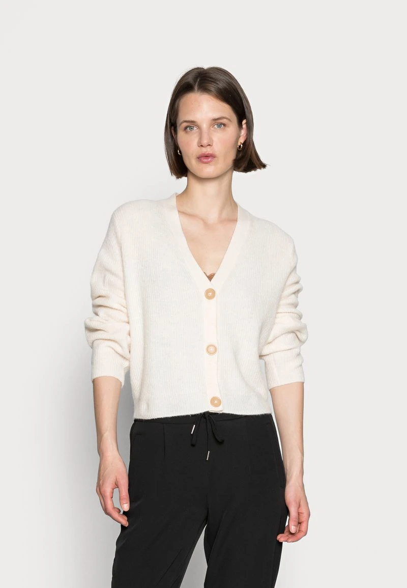Marc O'Polo CARDIGAN LONGSLEEVE V-NECK BUTTON CLOSURE HALF-CARDIGAN STIT - Strickjacke - Shaded Sand | Damen 1 Marc O'Polo CARDIGAN LONGSLEEVE V-NECK BUTTON CLOSURE HALF-CARDIGAN STIT - Strickjacke - Shaded Sand | Damen