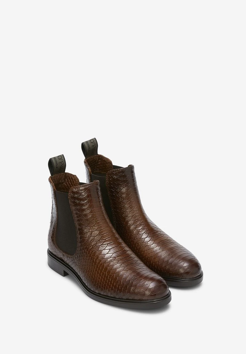 Marc O'Polo Damen MIT MODISCHER PRÄGUNG - Ankle Boot - Cognac 6 Marc O'Polo Damen MIT MODISCHER PRÄGUNG - Ankle Boot - Cognac – Bild 6