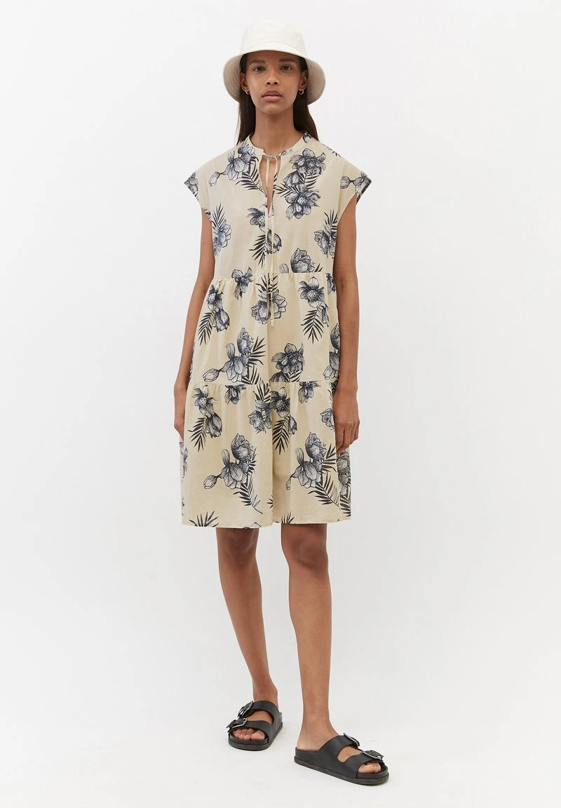 Marc O'Polo EASY HANGER STYLE GATHERINGS - Freizeitkleid - Beige | Damen 2 Marc O'Polo EASY HANGER STYLE GATHERINGS - Freizeitkleid - Beige | Damen – Bild 2