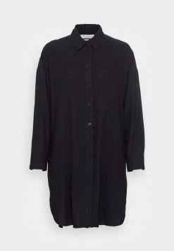 Marc O'Polo DRESS LOOSE FIT CHEST POCKET DETAILED PLACKET - Blusenkleid - Black | Damen -Marc O'Polo Verkäufe d5b8fc41dfef4436accc4e844b5b242d