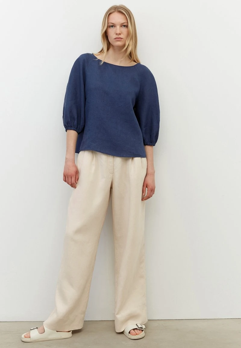 Marc O'Polo Bluse - Noble Blue | Damen 2 Marc O'Polo Bluse - Noble Blue | Damen – Bild 2