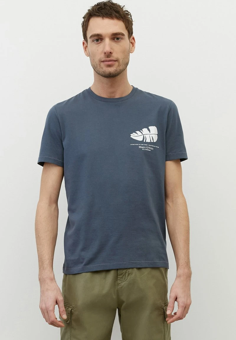 Marc O'Polo T-Shirt Print - Moon Stone | Herren 1 Marc O'Polo T-Shirt Print - Moon Stone | Herren