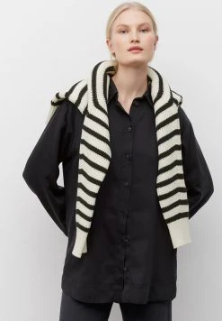 Marc O'Polo AUS FEINEM - Hemdbluse - Deep Sky | Damen