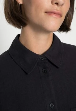 Marc O'Polo DRESS LOOSE FIT CHEST POCKET DETAILED PLACKET - Blusenkleid - Black | Damen -Marc O'Polo Verkäufe d70ea087326c490bb815ce7ce02bdc6d