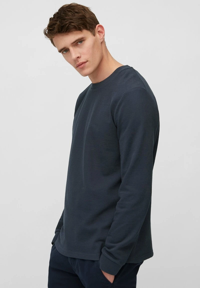 Marc O'Polo Langarmshirt - Total Eclipse | Herren 4 Marc O'Polo Langarmshirt - Total Eclipse | Herren – Bild 4