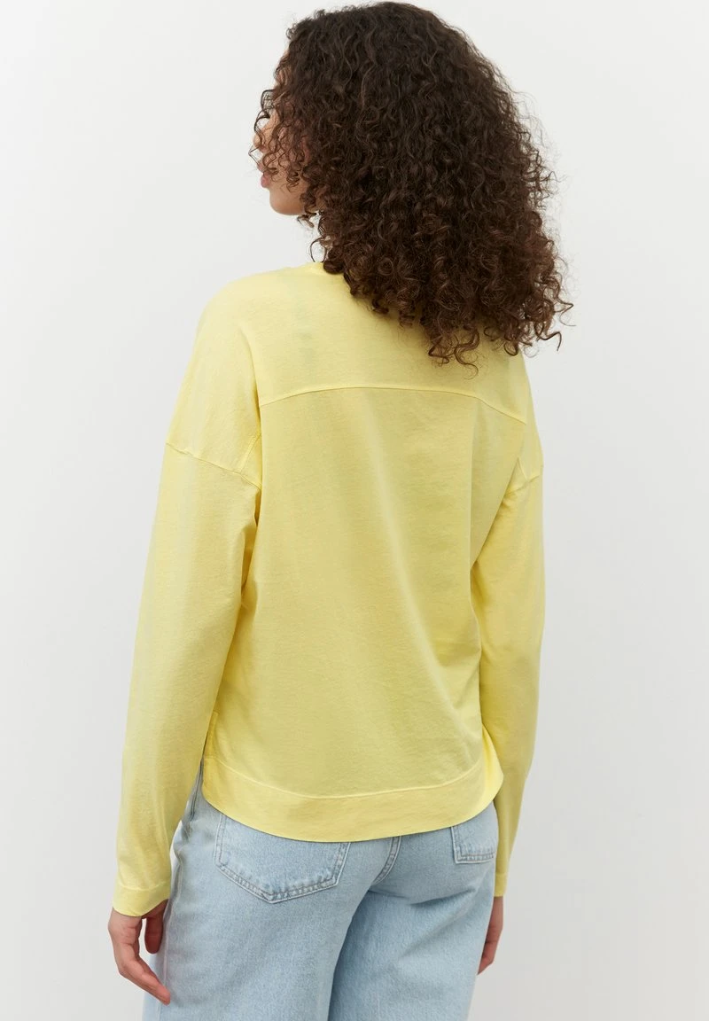Marc O'Polo Damen LONGSLEEVE - Langarmshirt - Lemon Sorbet 2 Marc O'Polo Damen LONGSLEEVE - Langarmshirt - Lemon Sorbet – Bild 2