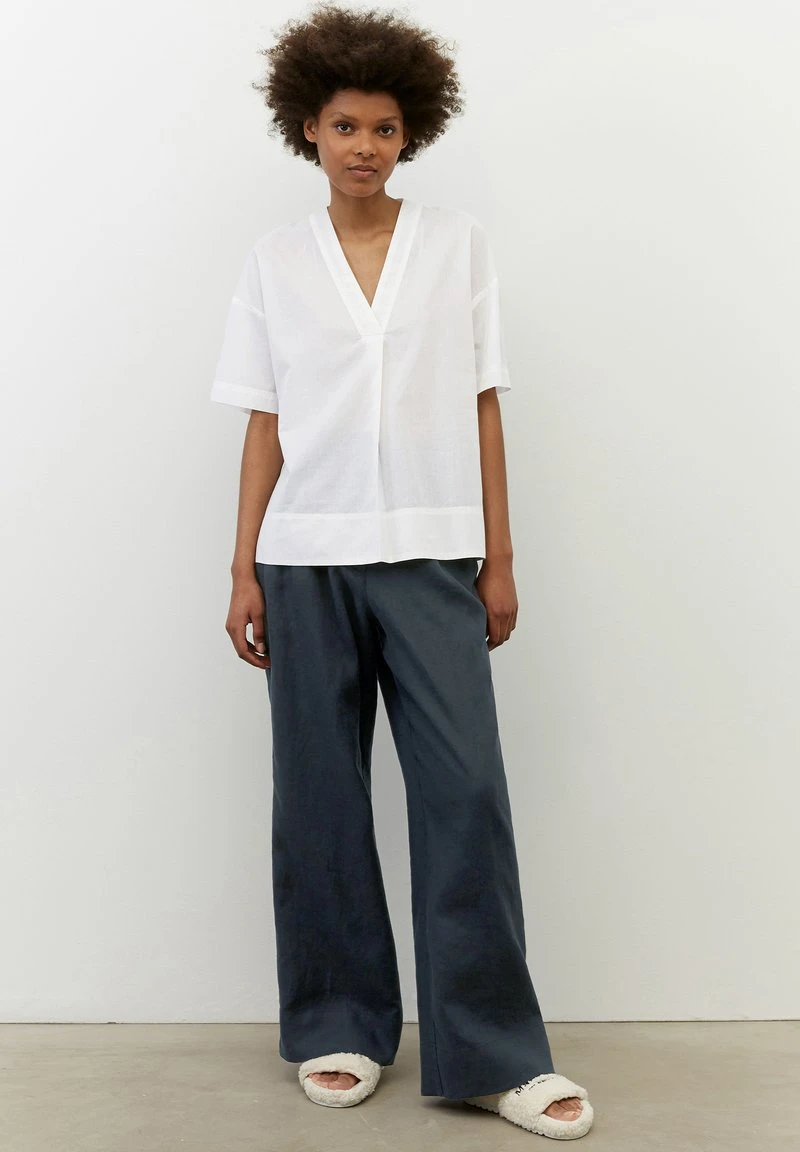 Marc O'Polo MIT V-NECK - Bluse - Salty White | Damen 5 Marc O'Polo MIT V-NECK - Bluse - Salty White | Damen – Bild 5