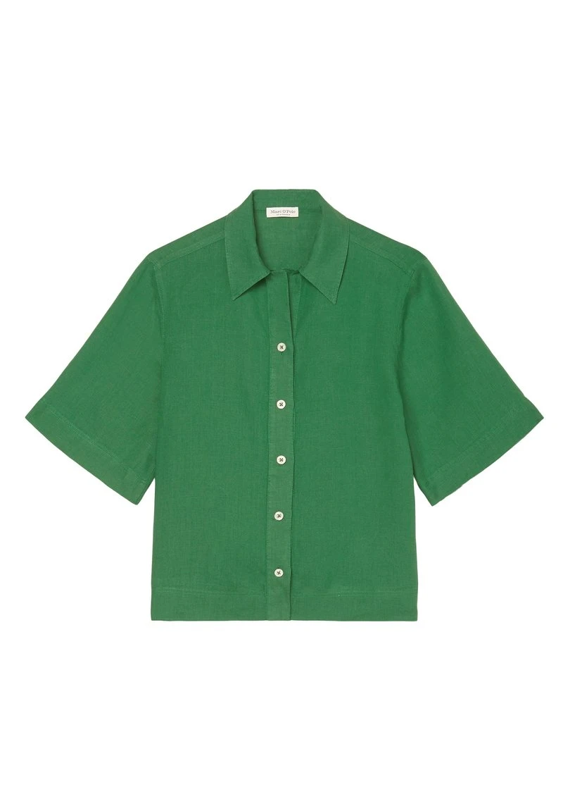 Marc O'Polo WAISTED POLO SHAPE SHORT SLEEVE PATCHED - Hemdbluse - Preppy Green | Damen 6 Marc O'Polo WAISTED POLO SHAPE SHORT SLEEVE PATCHED - Hemdbluse - Preppy Green | Damen – Bild 6