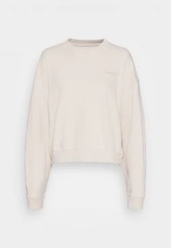 Marc O'Polo ROUND NECK MODERN COPPED FIT - Sweatshirt - Chalky Sand | Damen