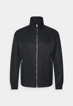 Marc O'Polo Herren JACKET REGULAR FIT UNLINED STAND UP COLLAR ZIPPER - Leichte Jacke - Dark Navy