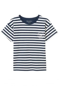 Marc O'Polo Kinder VIBRANT - T-Shirt Print - Blau