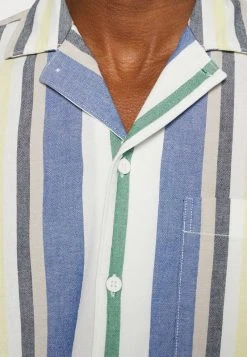 Marc O'Polo Herren CAMP COLLAR SHORT SLEEVE ONE CHEST POCKET SLIT AT SIDE SEAM - Hemd - Multi/egg White -Marc O'Polo Verkäufe dd4e8acdb3ab4d59b6c7e9faf5ace2c6