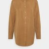 Marc O'Polo Damen BLOUSE LONG SLEEVE - Blusenkleid - Desert Camel