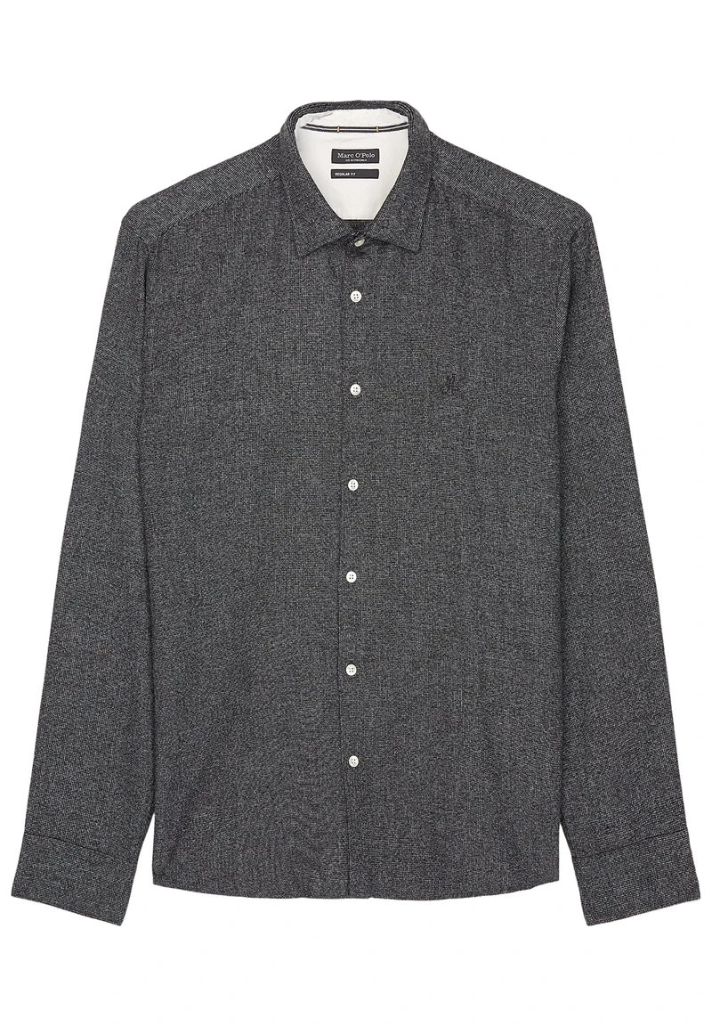 Marc O'Polo Hemd - Multi/dark Grey Melange | Herren 6 Marc O'Polo Hemd - Multi/dark Grey Melange | Herren – Bild 6